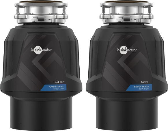 InSinkErator Power 0.75 and 1.0 Disposal Series 